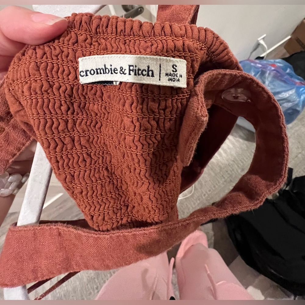 Abercrombie & Fitch Linen Tank Top - Picture 4 of 4